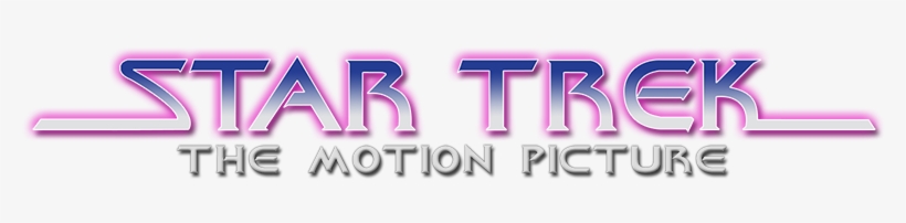 Star Trek I - Star Trek Movie Logo, transparent png download