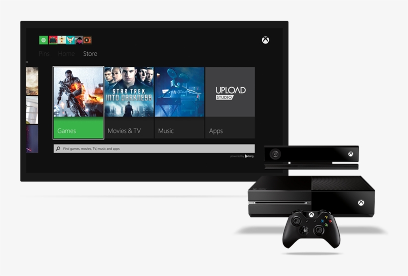 Breaking News Emails - Xbox One 500gb Console Standard Edition W/ Kinect, transparent png download