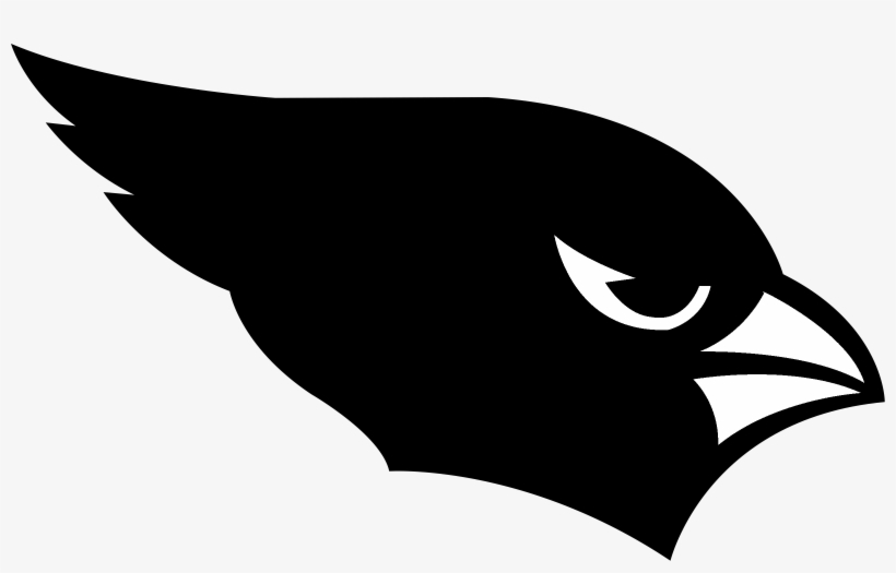 Arizona Cardinals 6 Logo Black And Ahite - Arizona Cardinals Logo 2018, transparent png download