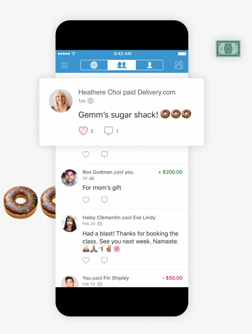 Venmo Social@2x - Venmo, transparent png download