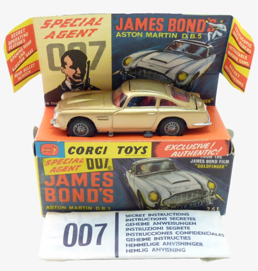 Corgy James Bond, transparent png download