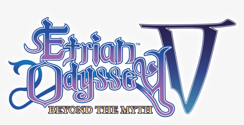 Atlus Titles - Etrian Odyssey V Logo, transparent png download
