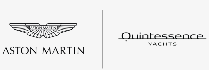 Am Quintessence Partner Horizontal Logo Black - Aston Martin Logo Zipper Studio Pouch, transparent png download