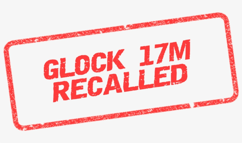 Glock 17m Recalled By Police Department - Verwenden Sie Wieder Und Recyceln Sie T-shirts Und, transparent png download