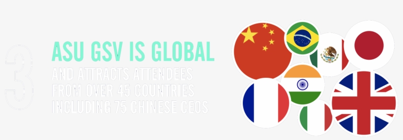 3 Asu Gsv Is Global And Attracts Attendees From Over - Graphic Design, transparent png download