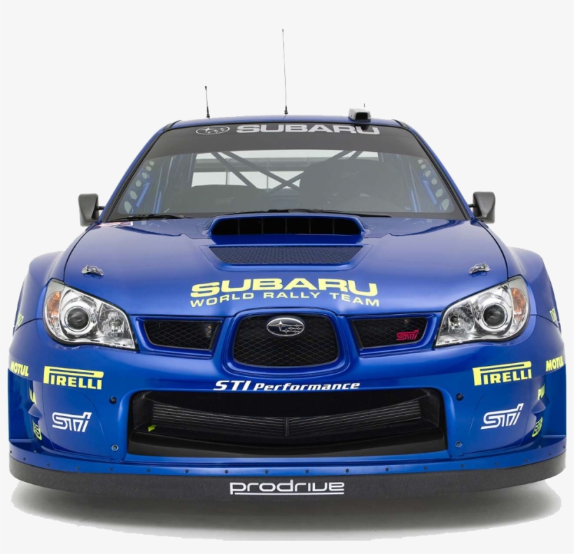 Subaru - Subaru Impreza Wrc Front, transparent png download