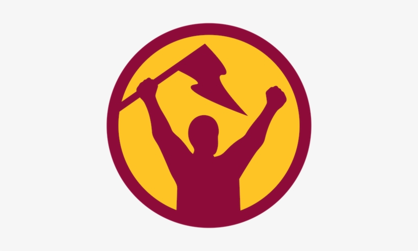 Asu Fork & Sunburst Premium Tank Top For Her, Arizona - Arizona State Sun Devils Football, transparent png download