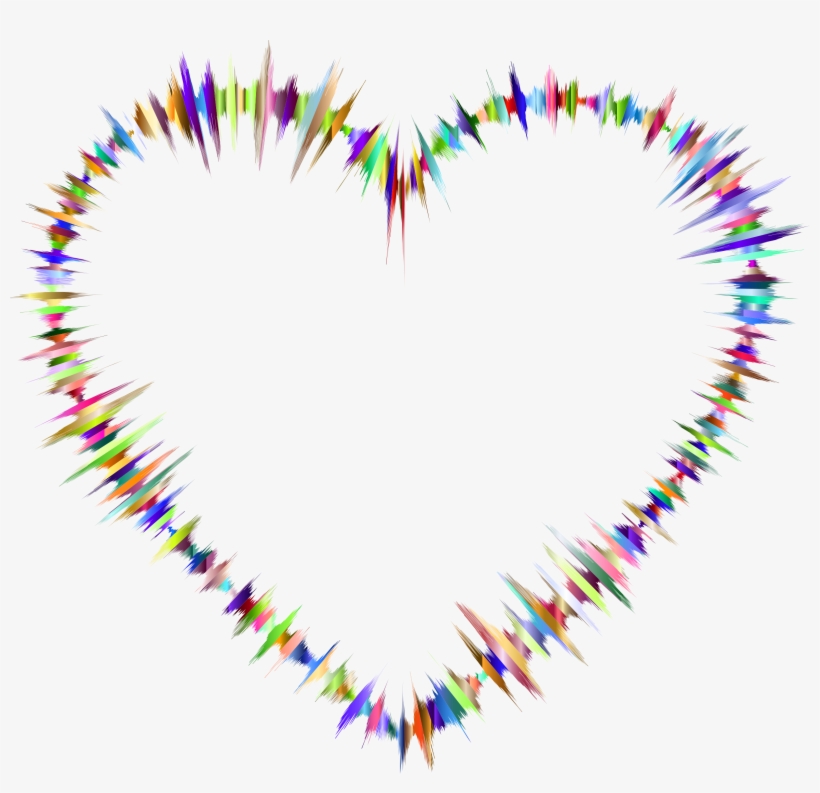 This Free Icons Png Design Of Prismatic Sound Waves, transparent png download