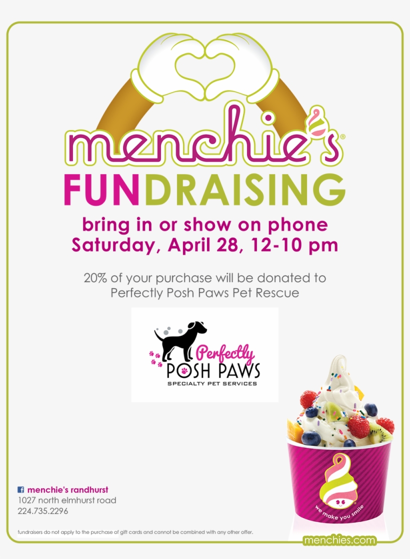 Menchies Fundraiser - Menchies Fundraising, transparent png download