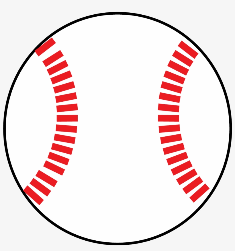 Baseball Ball Stitch - Baseball Png Clipart Free, transparent png download