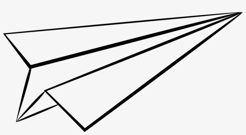 Paper Plane Png - Paper Plane Clipart Png, transparent png download