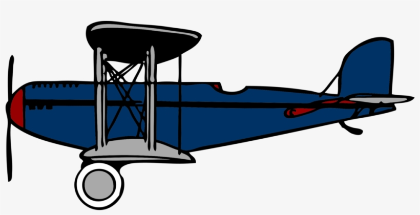 Download Free Printable Clipart And Coloring Pages - Cartoon Plane Side View, transparent png download