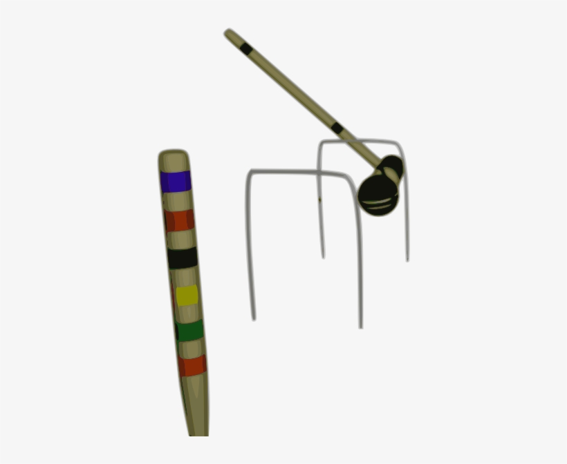 Croquet Peg Hammer Svg Clip Arts 366 X 592 Px, transparent png download