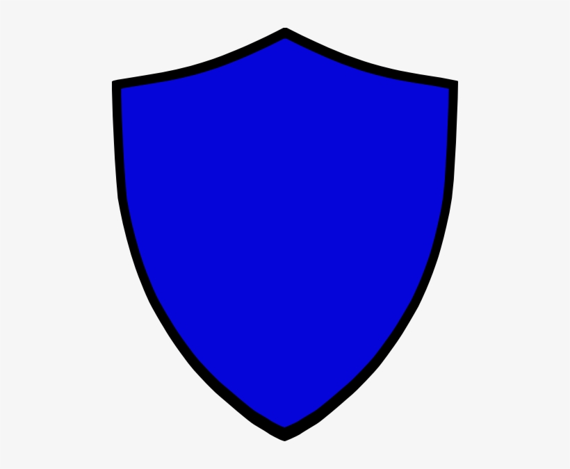 Shield Blue Hi Clipart - Emblem, transparent png download