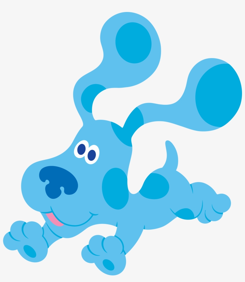 Related To Blue 8217 S Clues Clip Art Running Clipart - Blue Blues