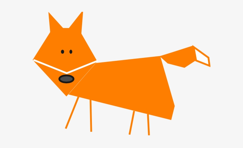 Cute Fox Svg Clip Arts 600 X 421 Px, transparent png download