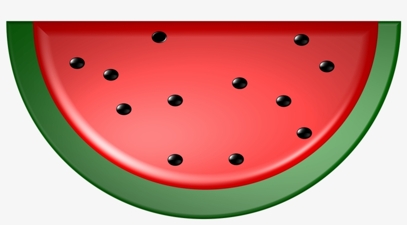 Watermelon Clipart Red Fruit - Watermelon And Polka Dots Throw Blanket, transparent png download