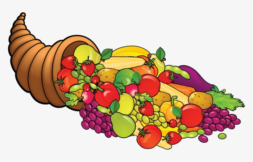 Clipart Free Stock Happy Pictures Messages - Thanksgiving Food Clip Art, transparent png download