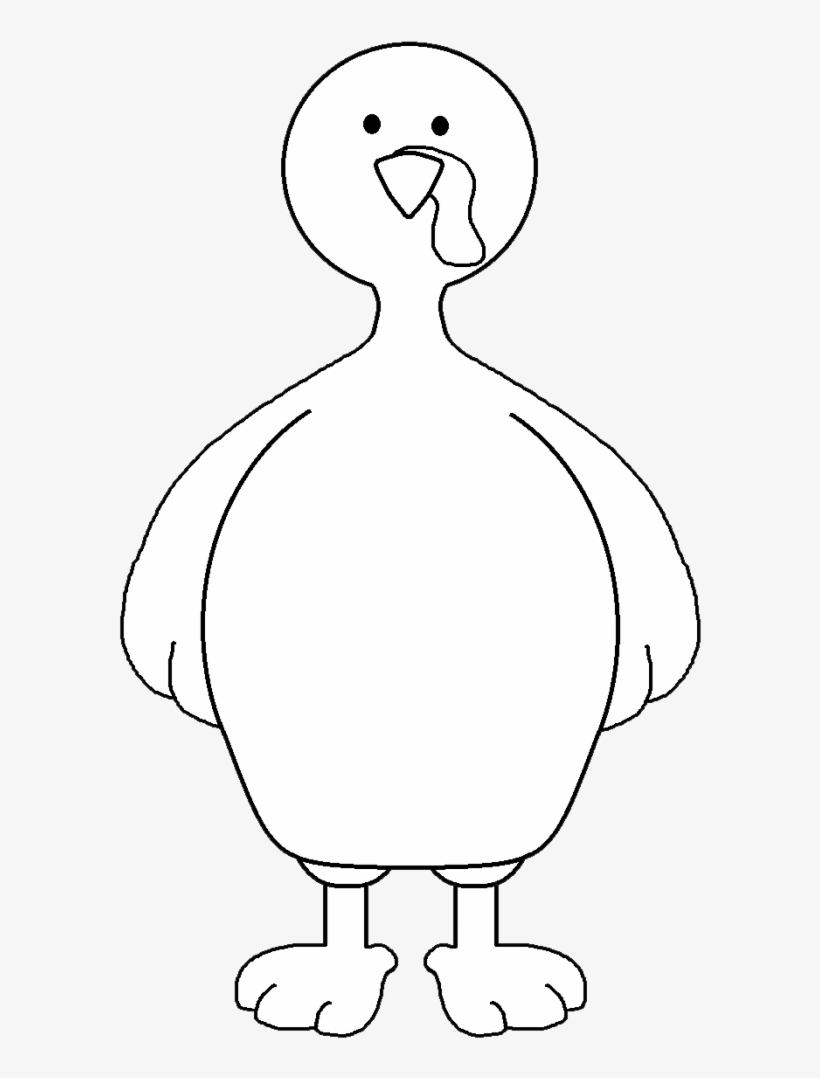 Turkey Feather Turkey Black And White Turkey Thanksgiving Cartoon