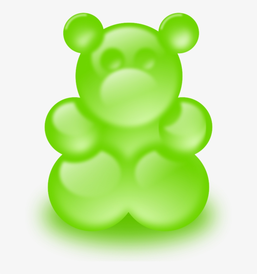 Gummy Bear Clip Art - Gummy Clipart, transparent png download
