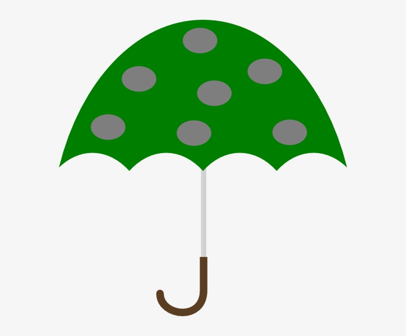 This Free Clipart Png Design Of Green Umbrella Clipart, transparent png download