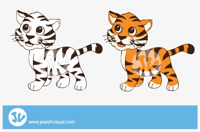 Tiger-clipart - טיגריס ציור, transparent png download