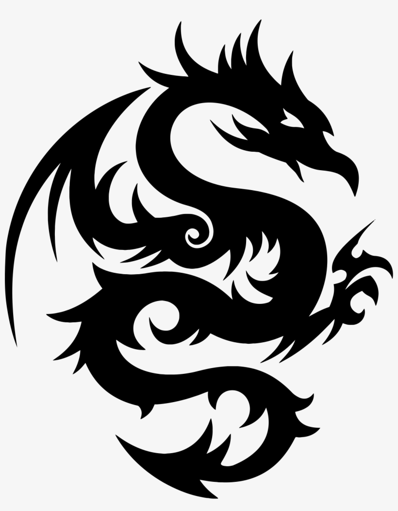 Graphic Library Download Tribal Big Image Png - Black And White Tribal Clipart, transparent png download