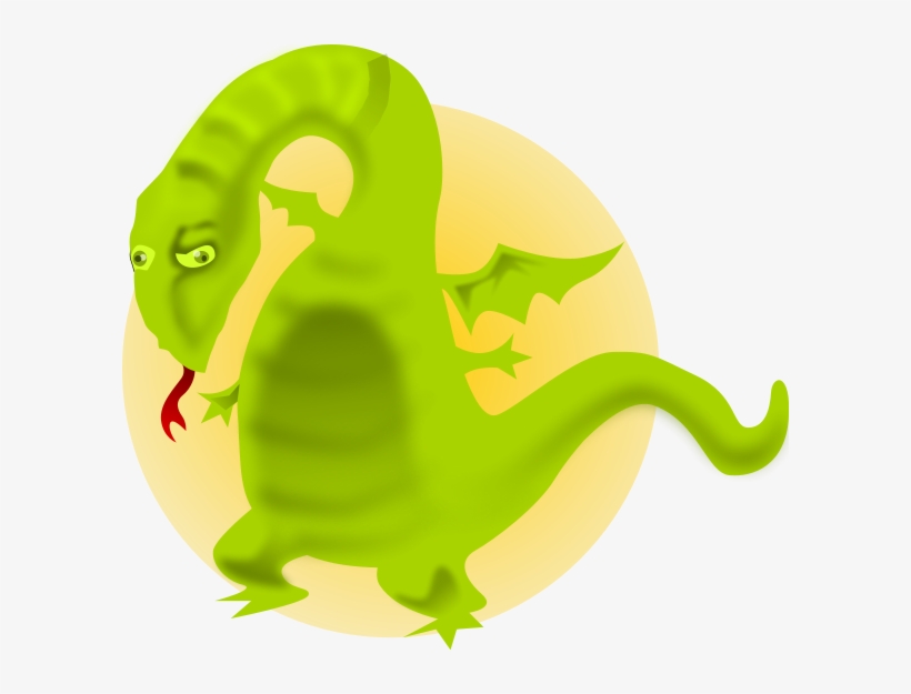 Cartoon Dragon Clipart Png, transparent png download