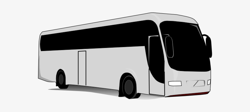 This Free Clipart Png Design Of Gray Bus Clipart Has, transparent png download