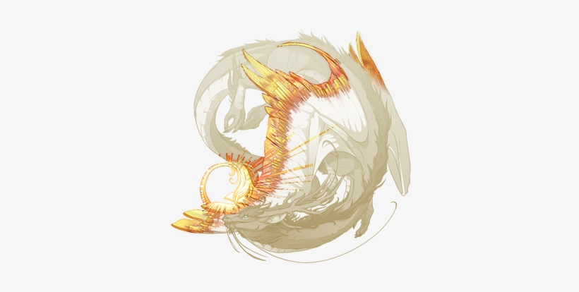 Blazing Sun Accent - Flight Rising Lightning Dragons, transparent png download