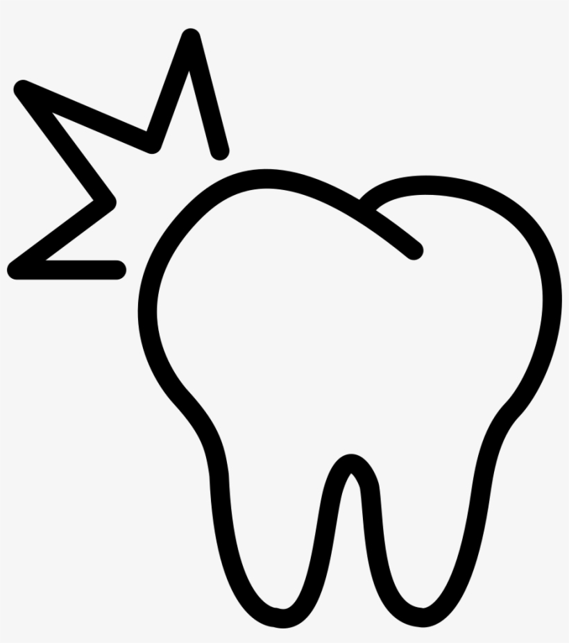 Tooth Outline - - Tooth Outline, transparent png download