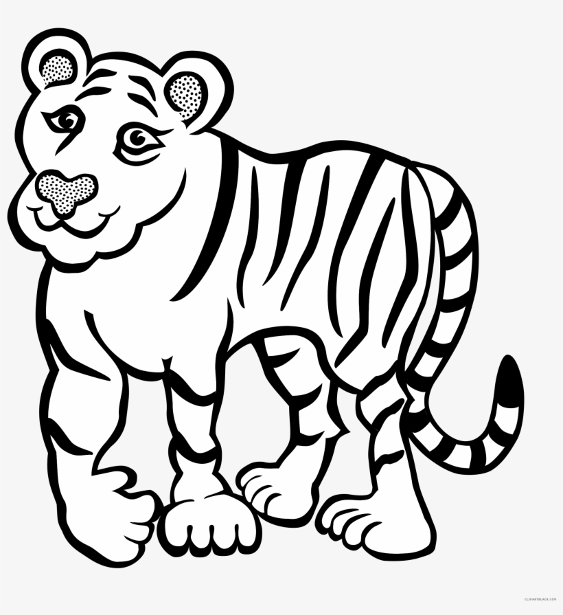 Georgia Hairy Dog Vs Aubrey Tiger Football Clipart - Tiger Cartoon Face, transparent png download