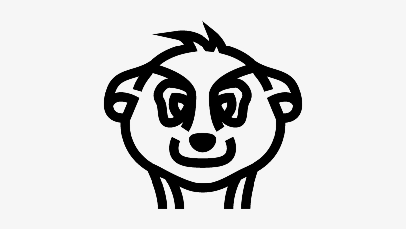 Animal Head Outline Vector - Animal Head Outline, transparent png download