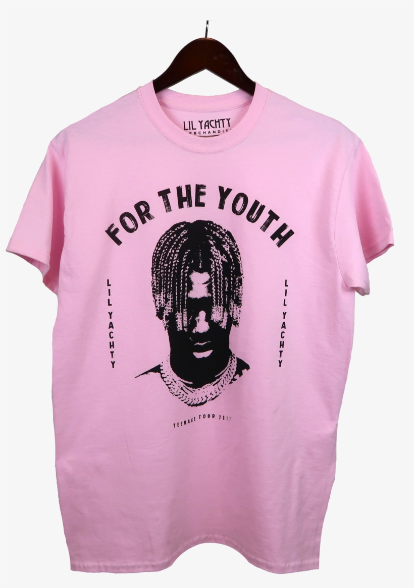 Lil Yachty Teenage Tour T-shirt - Pink Lil Yachty Shirt, transparent png download