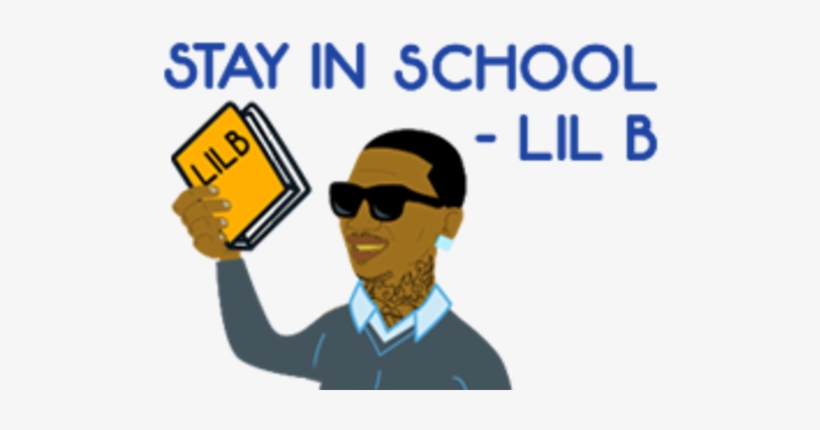 Stay In School Lil B, transparent png download