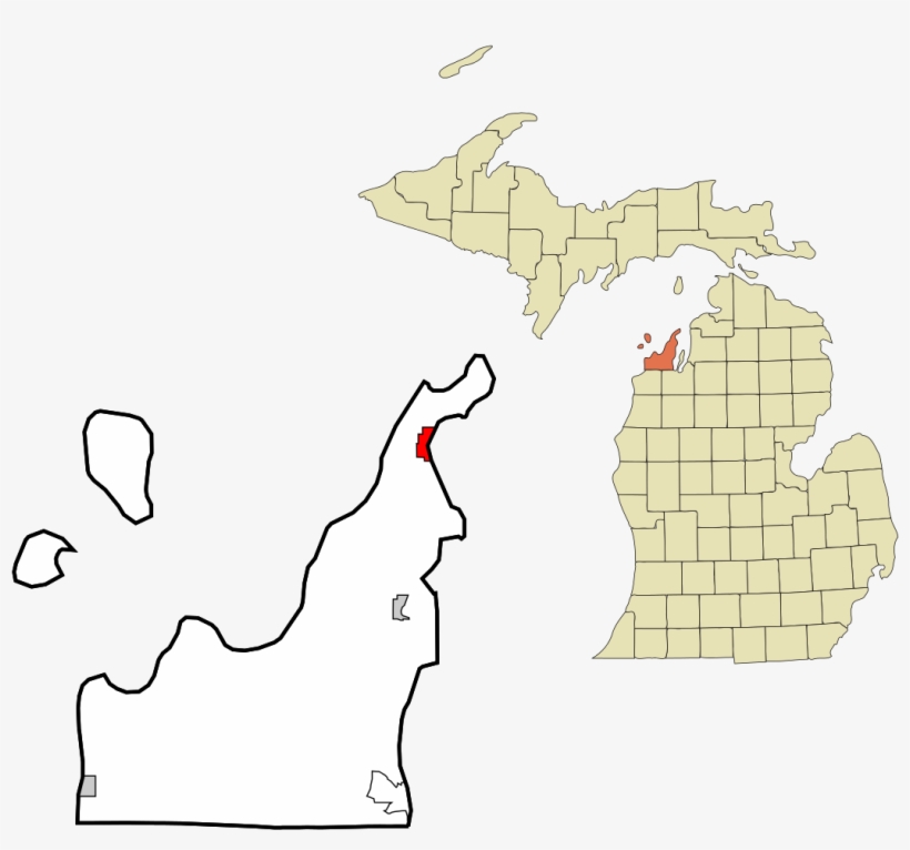 Leelanau County Michigan Incorporated And Unincorporated - County Michigan, transparent png download