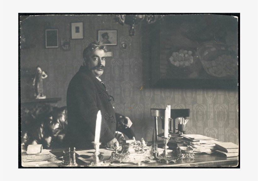 <p>peretz In His Study, Warsaw, Before - Artist, transparent png download