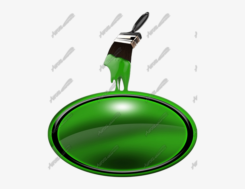 Paint Brush Drip Sign Blank - Paintbrush, transparent png download