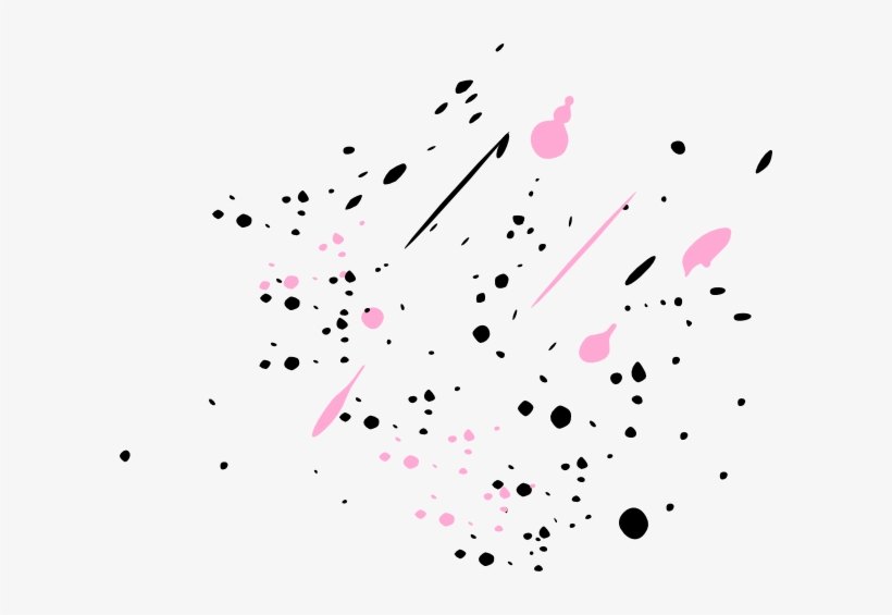 Paint Splatter - Black Paint Splatter Png, transparent png download