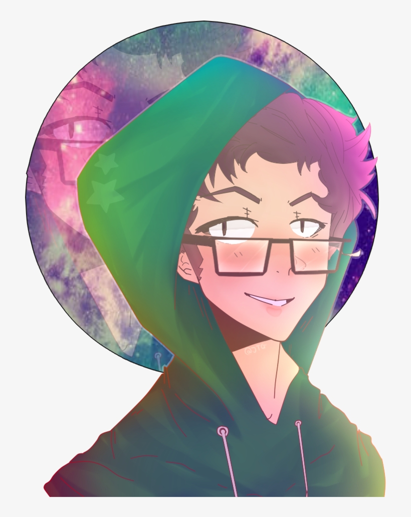 Image Freeuse Library By Jordanthegordan On Deviantart Anime Idubbbz Fan Art Transparent Png 808x963 Free Download On Nicepng