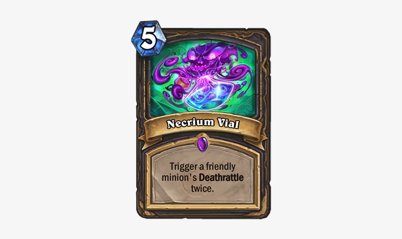 Necrium Vial Card - Boomsday Project Cards, transparent png download