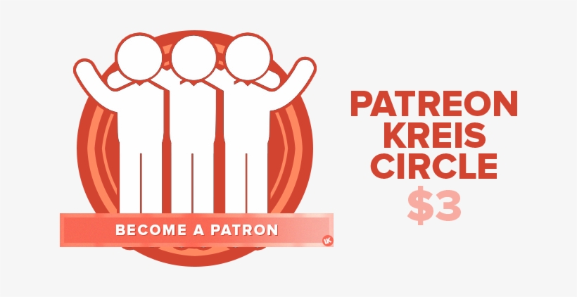 Join The Patreon Kreis Circle - Graphic Design, transparent png download