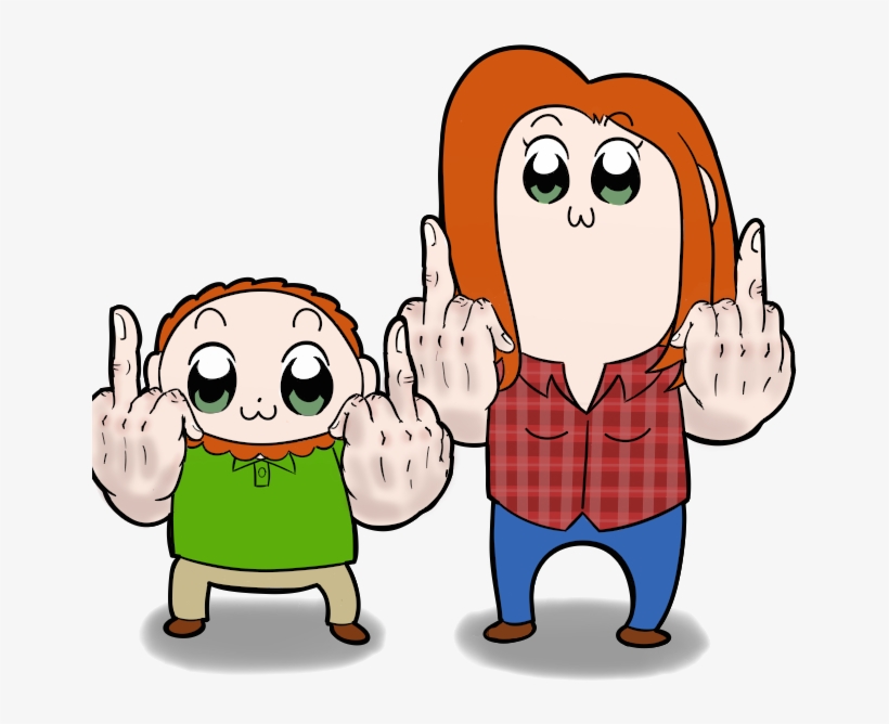 Pat Team Epic - Pop Team Epic Face Transparent, transparent png download