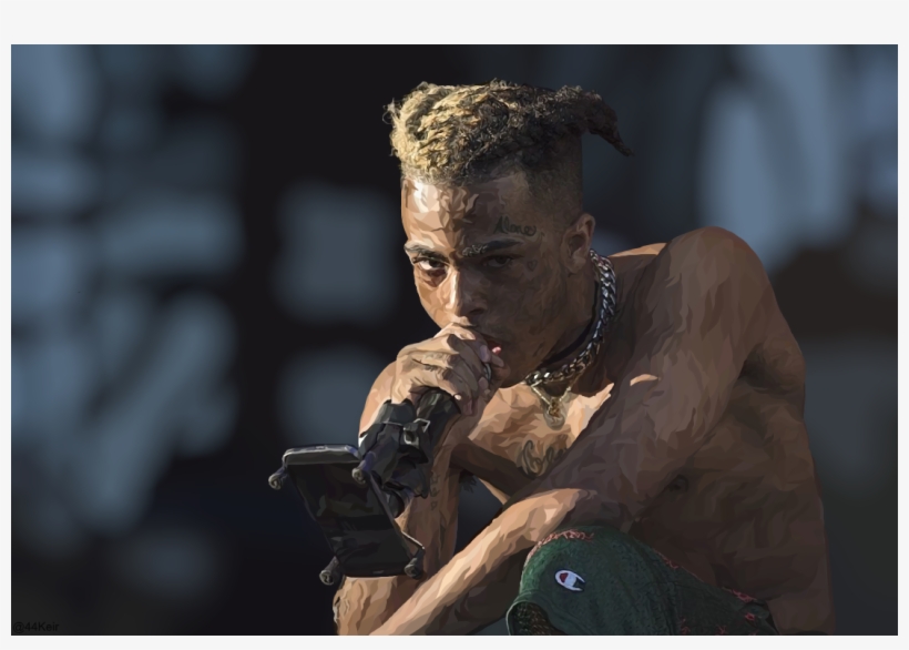 Xxxtentacion Hair Tied Back, transparent png download