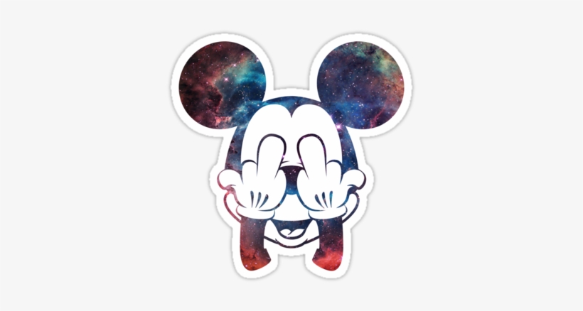 Visit - Mickey Mostrando Dedo Do Meio, transparent png download
