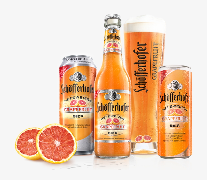 Schofferhofer Grapefruit Hefeweizen- Epcot Beer - Schofferhofer Grapefruit, transparent png download