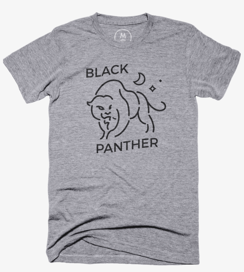 "black Panther" Tee For A Limited Time On Cotton Bureau, transparent png download