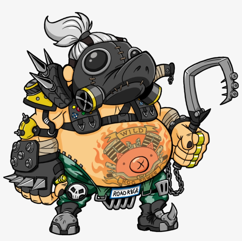 Clip Freeuse Library Hours Since Open Beta Ended Withdrawal - Roadhog Clipart, transparent png download