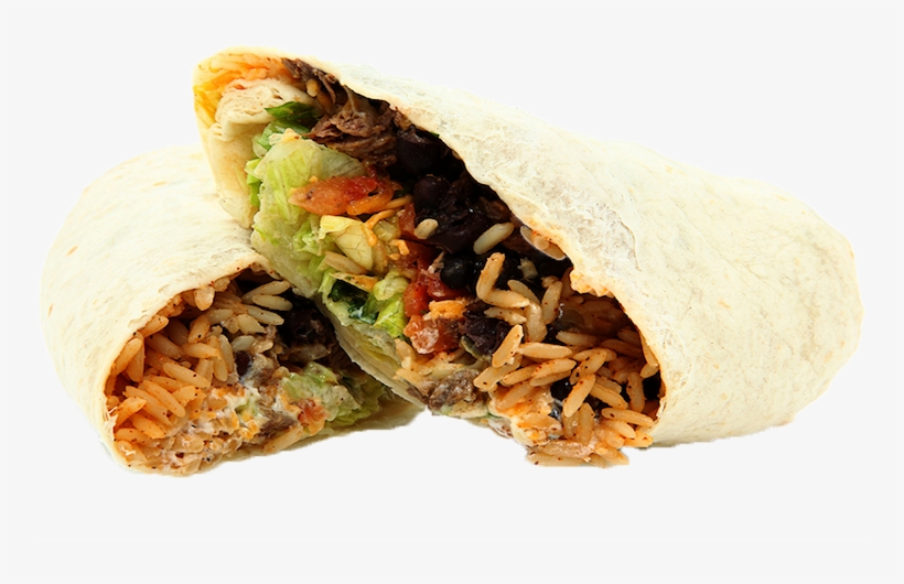 Burrito Express Delivery • Order Online • Gilbert • - Burrito White Background, transparent png download