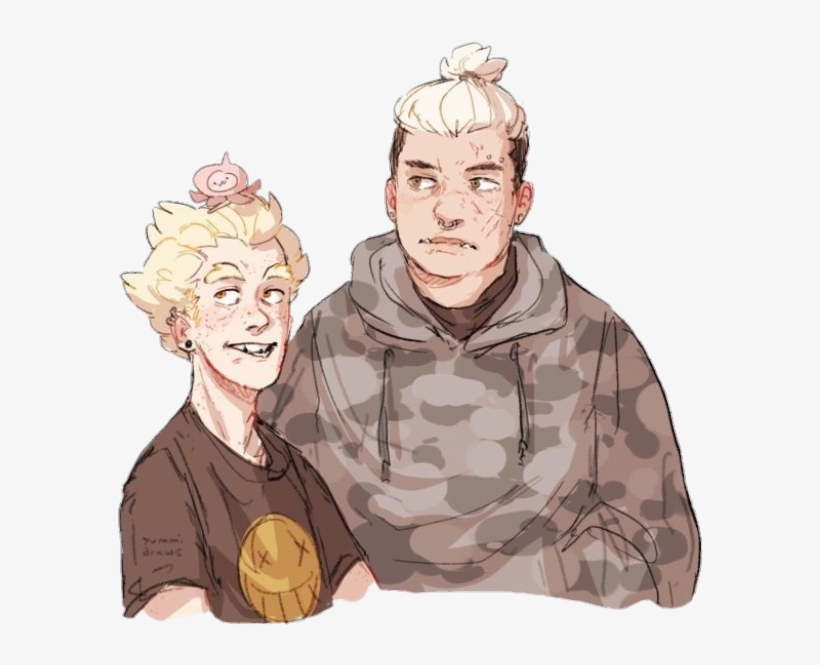 Junkrat Roadhog Overwatch Videogame Teenager Teenagers - Junkrat Roadhog, transparent png download